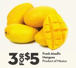 Longo's Fresh Ataulfo Mangoes offer