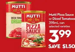 Longo's Pizza Sauce or Diced Tomatoes offer