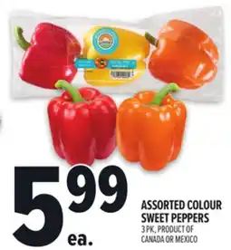 Metro ASSORTED COLOUR SWEET PEPPERS offer