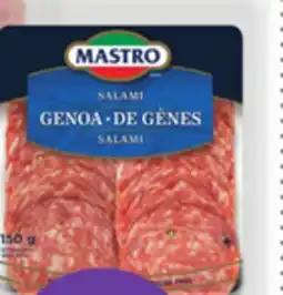 Metro MASTRO OR SAN DANIELE SLICED ITALIAN DELI offer
