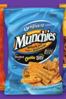 Metro SUN CHIPS, ROLD GOLD PRETZELS OR MUNCHIES SNACKS offer