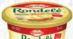 Metro PRESIDENT OR BALDERSON SPREADABLE CHEESE offer