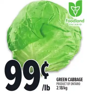 Metro GREEN CABBAGE offer