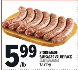 Metro STORE MADE SAUSAGES VALUE PACK offer