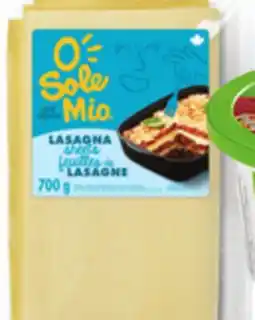 Metro TRE STELLE RICOTTA, MASCARPONE OR O'SOLE MIO LASAGNA SHEETS offer