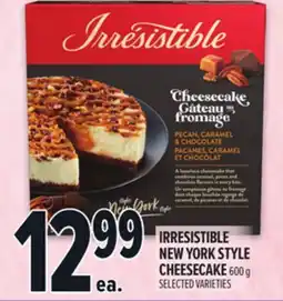 Metro IRRESISTIBLE NEW YORK STYLE CHEESECAKE offer