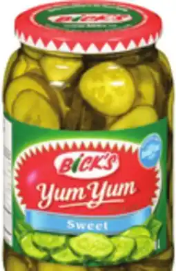 Metro BICK'S PICKLES offer
