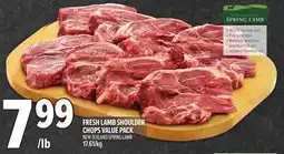 Metro FRESH LAMB SHOULDER CHOPS VALUE PACK offer