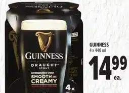 Metro GUINNESS offer