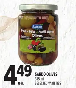 Metro SARDO OLIVES offer