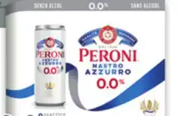 Metro PERONI OR ASAHI NON-ALCOHOLIC BEER offer
