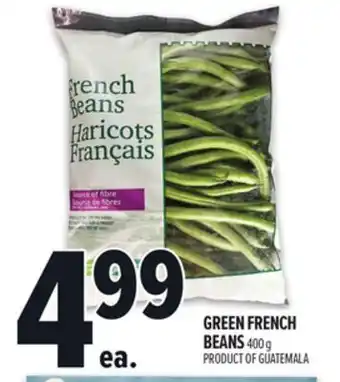 Metro GREEN FRENCH BEANS offer