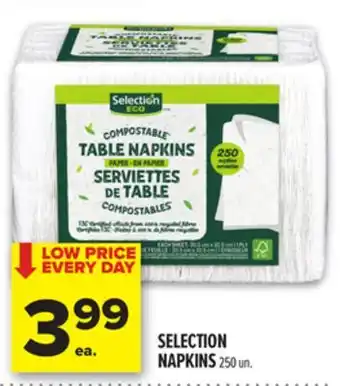 Metro SELECTION NAPKINS offer