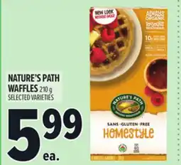 Metro NATURE'S PATH WAFFLES offer