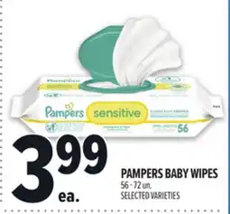 Metro PAMPERS BABY WIPES offer