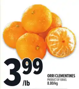 Metro ORRI CLEMENTINES offer