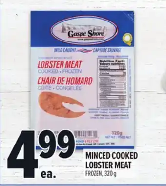 Metro GASPE SHORE MINCED COOKED LOBSTER MEAT offer