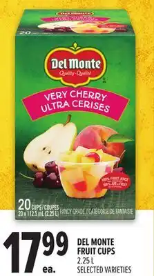Metro DEL MONTE FRUIT CUPS offer