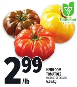 Metro HEIRLOOM TOMATOES offer
