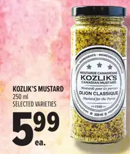 Metro KOZLIK'S MUSTARD offer