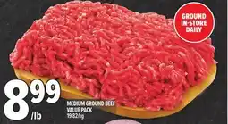 Metro MEDIUM GROUND BEEF VALUE PACK offer