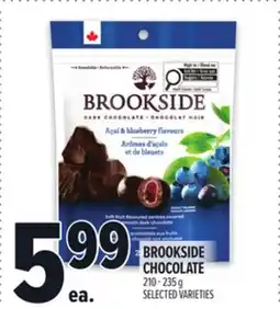 Metro BROOKSIDE CHOCOLATE offer
