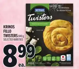 Metro KRINOS FILLO TWISTERS offer