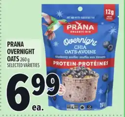 Metro PRANA OVERNIGHT OATS offer