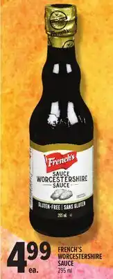Metro FRENCH'S WORCESTERSHIRE SAUCE offer