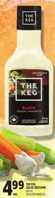 Metro THE KEG SALAD DRESSING offer