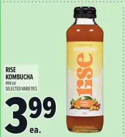 Metro RISE KOMBUCHA offer