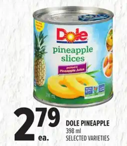 Metro DOLE PINEAPPLE offer