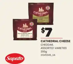 Real Canadian Superstore SAPUTO CATHEDRAL CHEESE CHEDDAR offer
