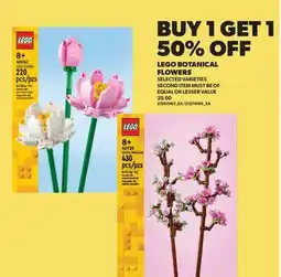 Real Canadian Superstore LEGO BOTANICAL FLOWERS offer