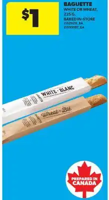 Real Canadian Superstore BAGUETTE, WHITE OR WHEAT offer