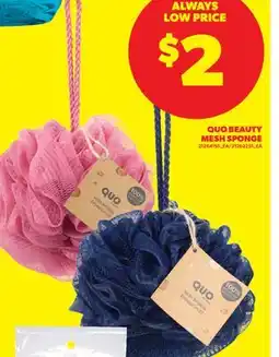 Real Canadian Superstore QUO BEAUTY MESH SPONGE offer