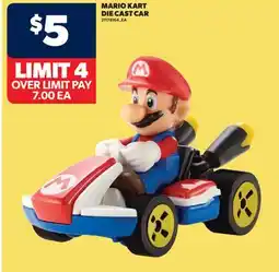 Real Canadian Superstore MARIO KART DIE CAST CAR offer