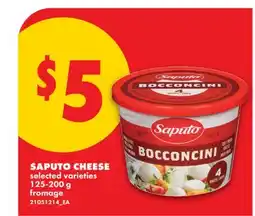 No Frills SAPUTO CHEESE offer