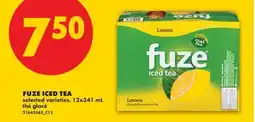 No Frills FUZE ICED TEA offer