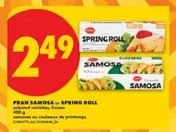 No Frills PRAN SAMOSA OR SPRING ROLL offer