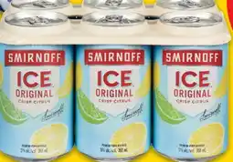 No Frills SMIRNOFF ICE ORIGINAL, cans offer