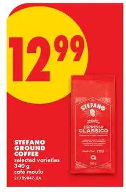 No Frills STEFANO GROUND COFFEE offer