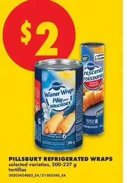No Frills PILLSBURY REFRIGERATED WRAPS offer