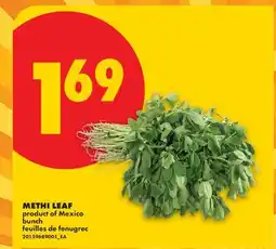 No Frills METHI LEAF, Bunch offer