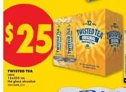 No Frills TWISTED TEA offer