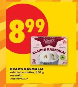 No Frills BRAR'S RASMALAI offer