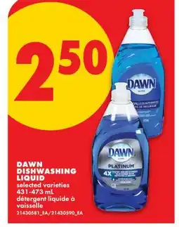 No Frills DAWN DISHWASHING LIQUID offer