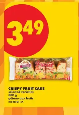 No Frills CRISPY FRUIT CAKE offer