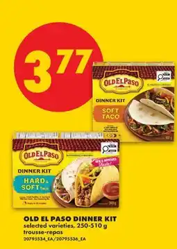 No Frills OLD EL PASO DINNER KIT offer