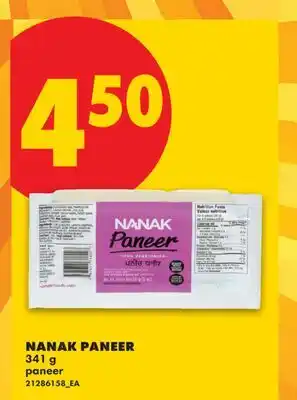 No Frills NANAK PANEER offer